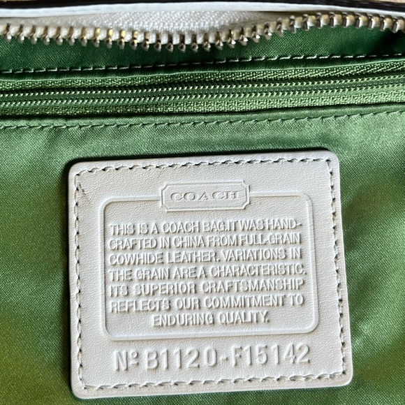 COACH Signature C patent leather tote - Picture 11 of 11